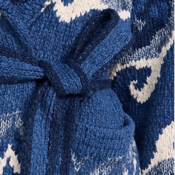 WINTER SALE!!!  Polo Ralph Lauren Rippling Wave Cardigan XL - Picture 7 of 16